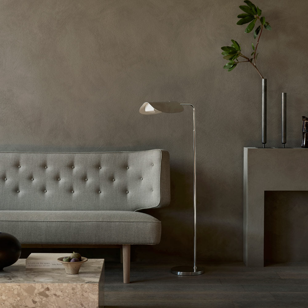 Wing Floor Lamp in living room.