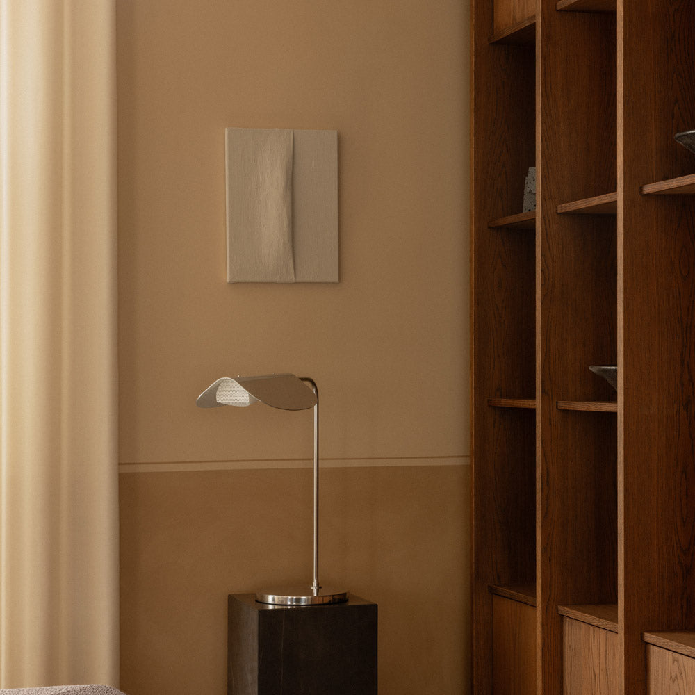 Wing Table Lamp in living room.