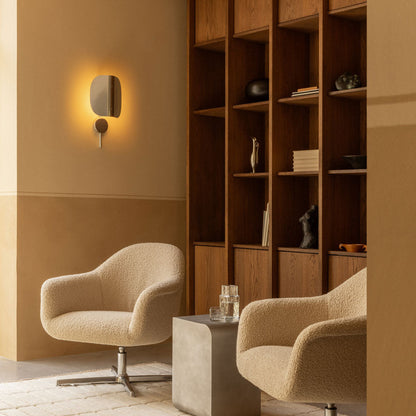 Wing Wall Light in living room.