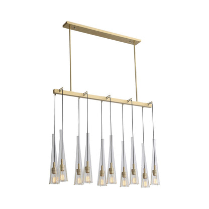 Abbey Park Linear Pendant Light.