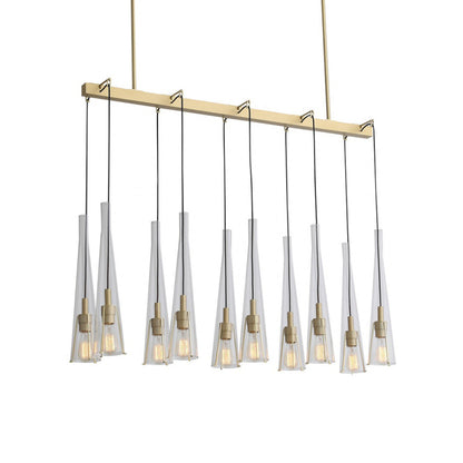 Abbey Park Linear Pendant Light in Detail.