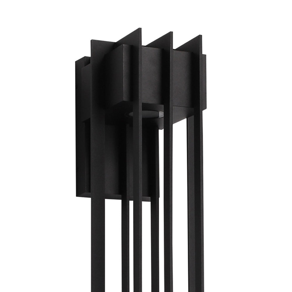 Avenue Angle Outdoor LED Wall Light in Detail.