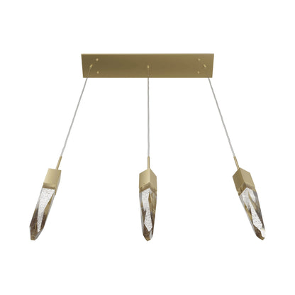 Aspen Linear Pendant Light in Detail.