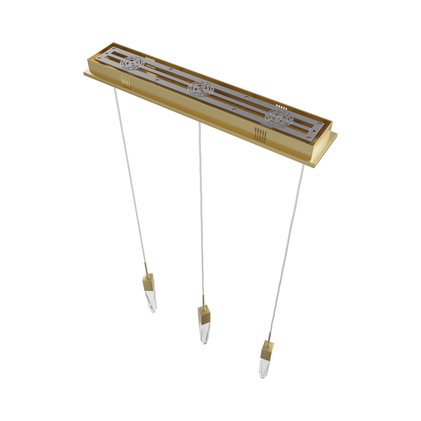 Aspen Linear Pendant Light in Detail.