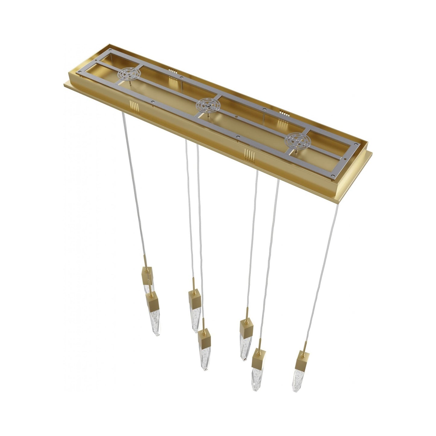 Aspen Linear Pendant Light in Detail.