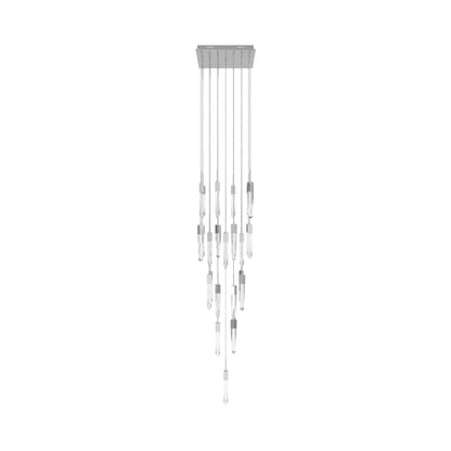 Aspen Multi Light Pendant Light in Polished Chrome (Clear Crystal/25-Light).