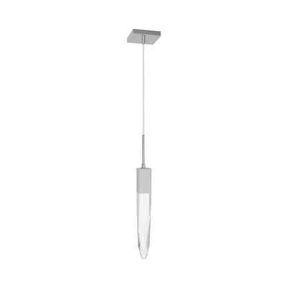 Aspen Pendant Light in Polished Chrome (Clear Crystal).