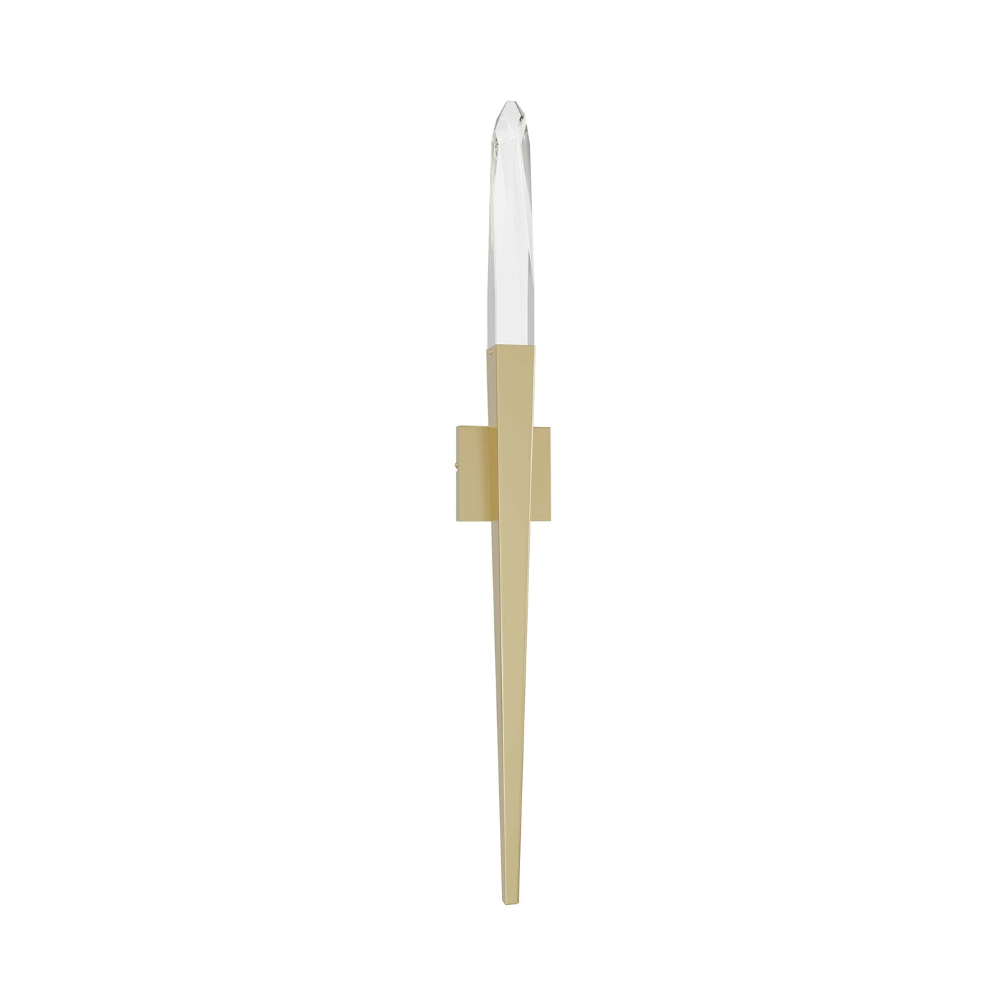 Aspen Wall Light in Brushed Brass.