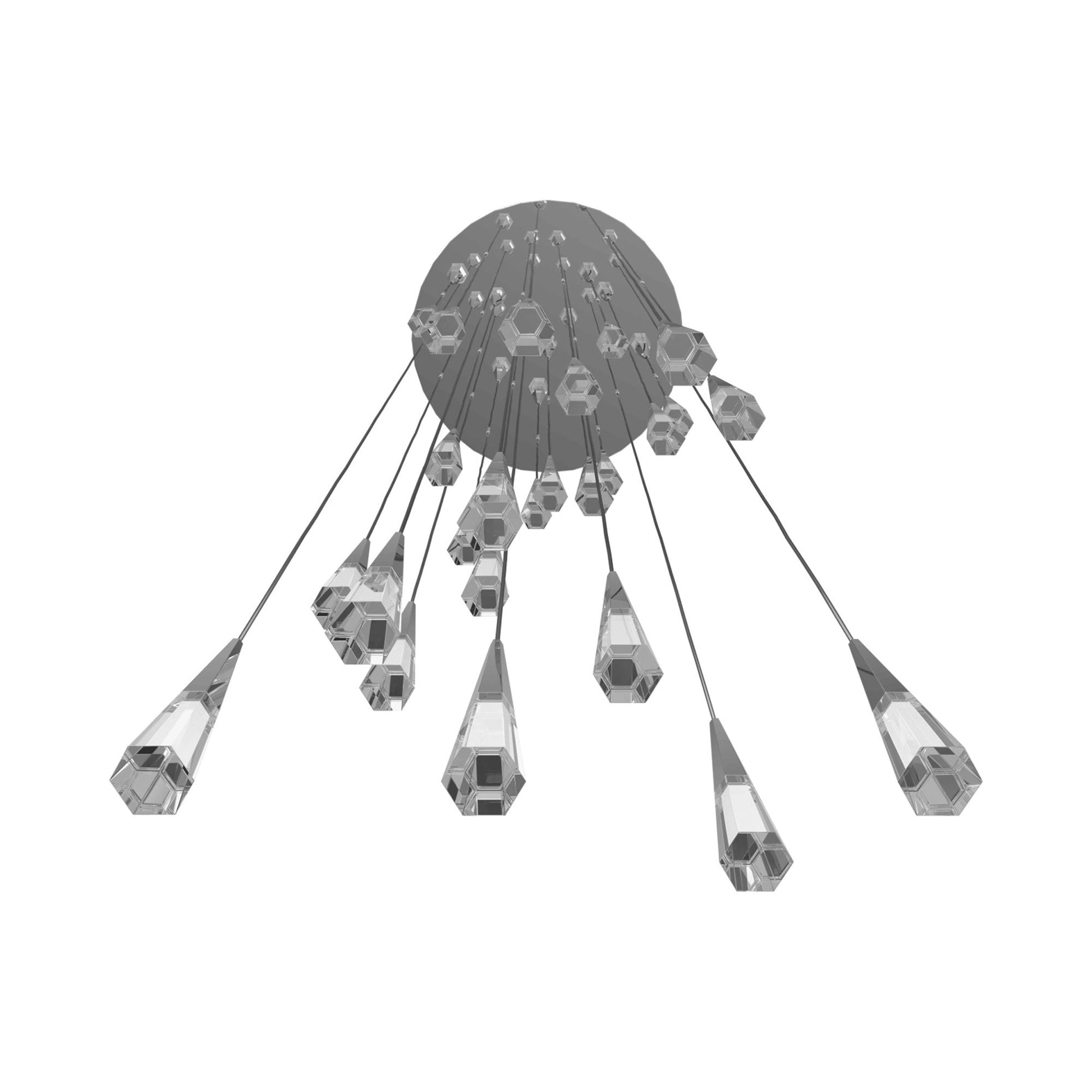 Avalon Multi Light Pendant Light in Detail.