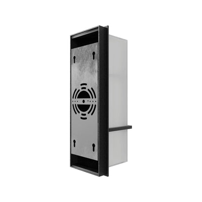 Avenue Curved Geometric Outdoor LED Wall Light in Detail.