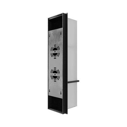 Avenue Curved Geometric Outdoor LED Wall Light in Detail.