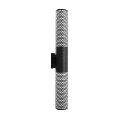 Avenue Perforated Cylindrical Outdoor LED Wall Light in Detail.
