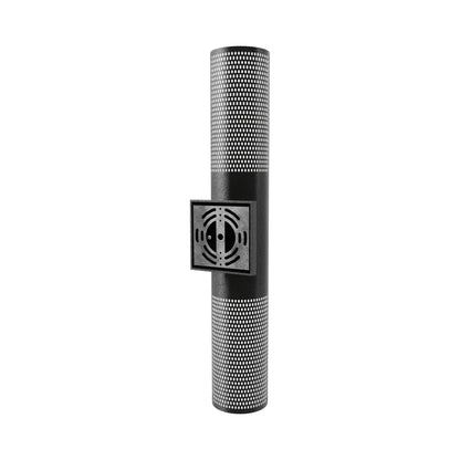 Avenue Perforated Cylindrical Outdoor LED Wall Light in Detail.