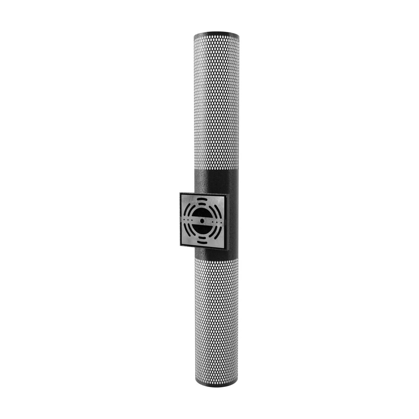 Avenue Perforated Cylindrical Outdoor LED Wall Light in Detail.