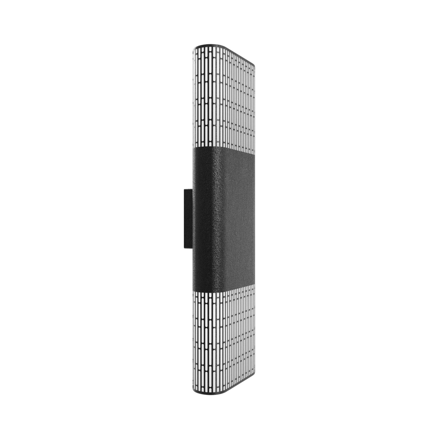 Avenue Perforated Frame Outdoor LED Wall Light in Detail.