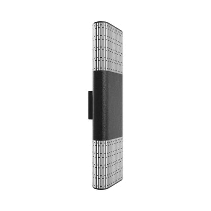 Avenue Perforated Frame Outdoor LED Wall Light in Detail.