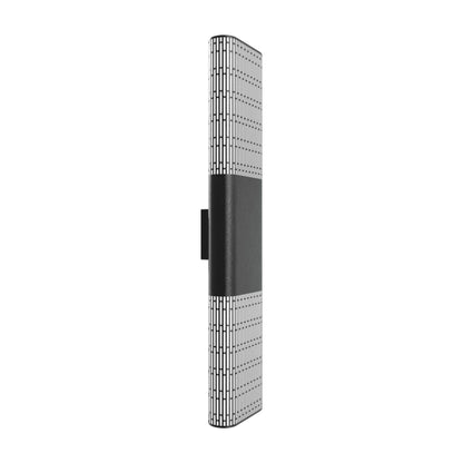 Avenue Perforated Frame Outdoor LED Wall Light in Detail.