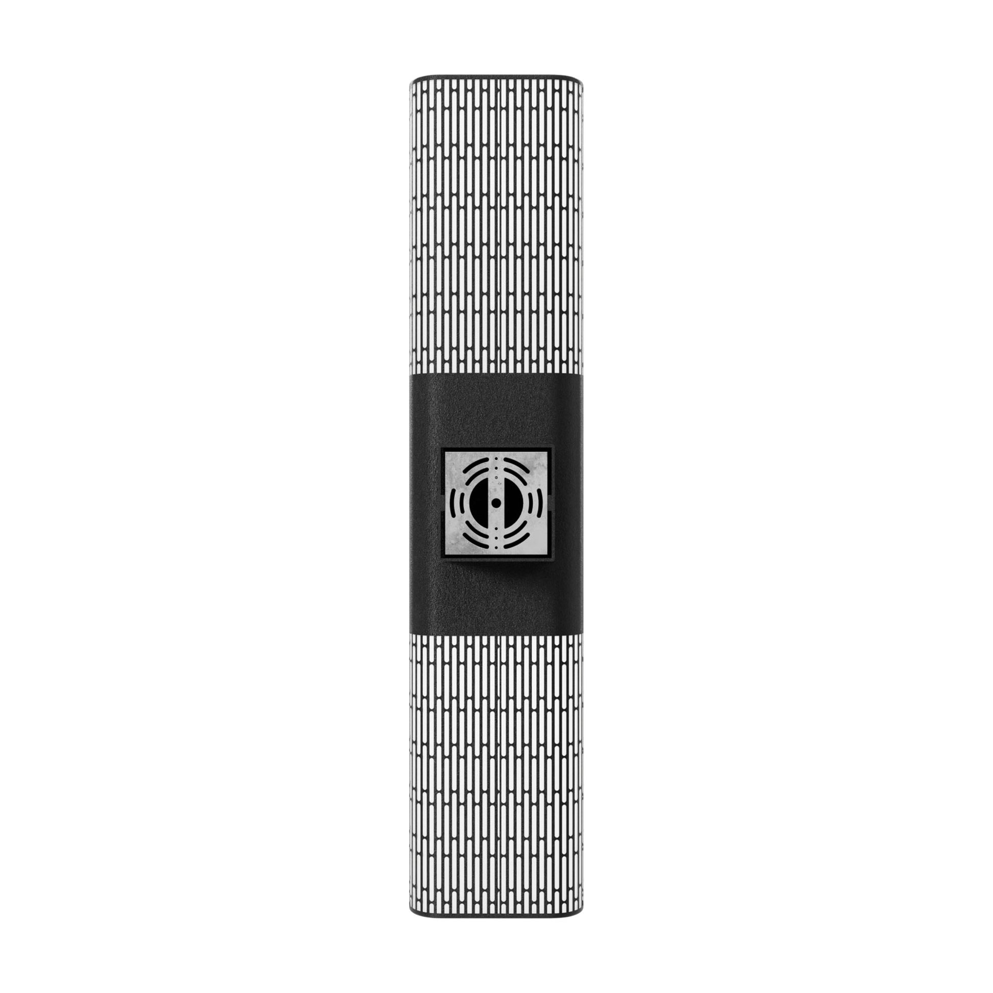 Avenue Perforated Frame Outdoor LED Wall Light in Detail.