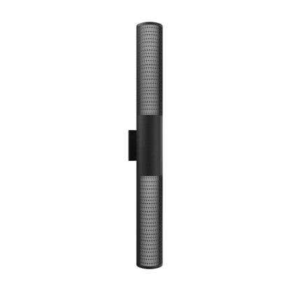 Avenue Perforated Grid Cylindrical Outdoor LED Wall Light (36-Inch).