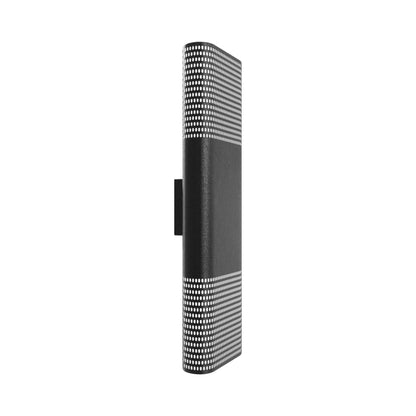Avenue Perforated Outdoor LED Wall Light in Detail.