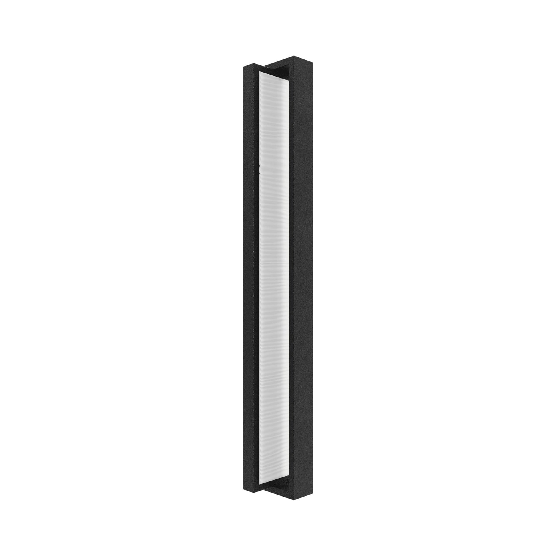 Avenue Rectangular Outdoor LED Wall Light in Detail.