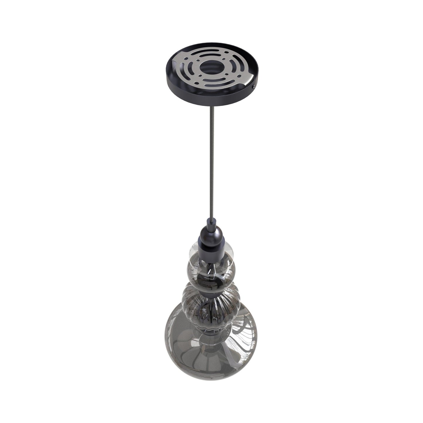 Avra HF7901 LED Pendant Light in Black.