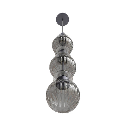 Avra LED Pendant Light in Black (27-Inch).