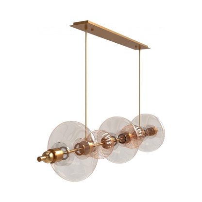 Avra Linear Pendant Light in Detail.