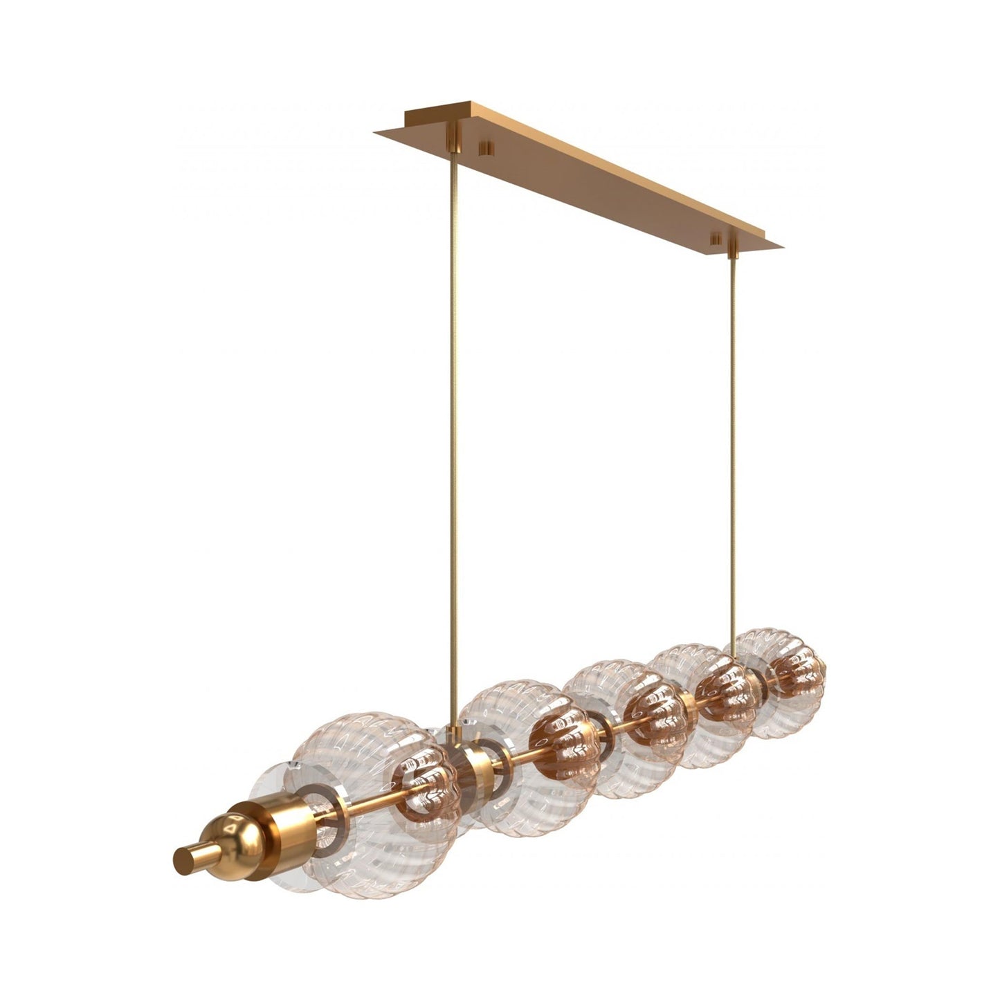 Avra Linear Pendant Light in Detail.