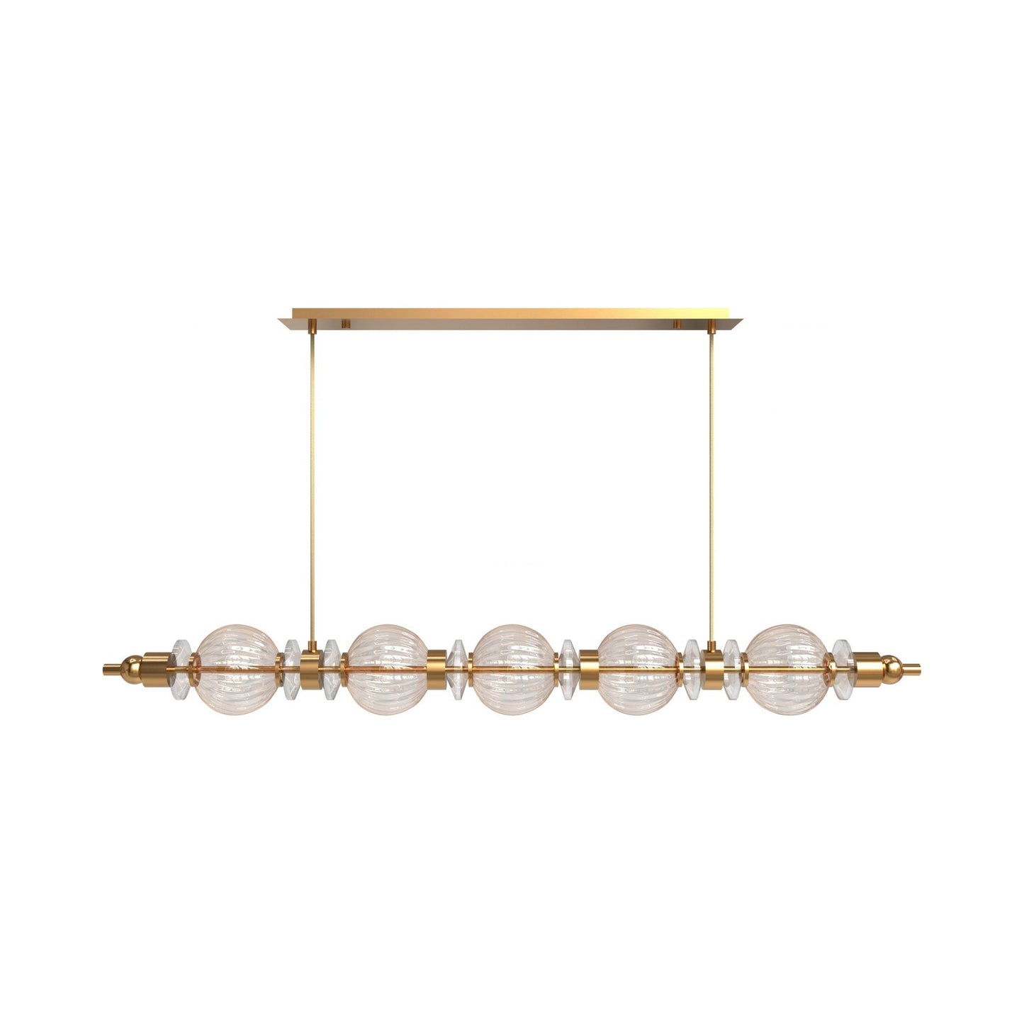 Avra Linear Pendant Light in Detail.