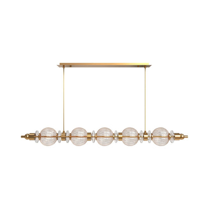Avra Linear Pendant Light in Detail.