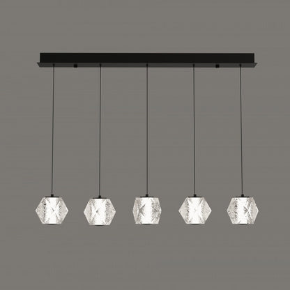 Beluga Linear Pendant Light in Detail.