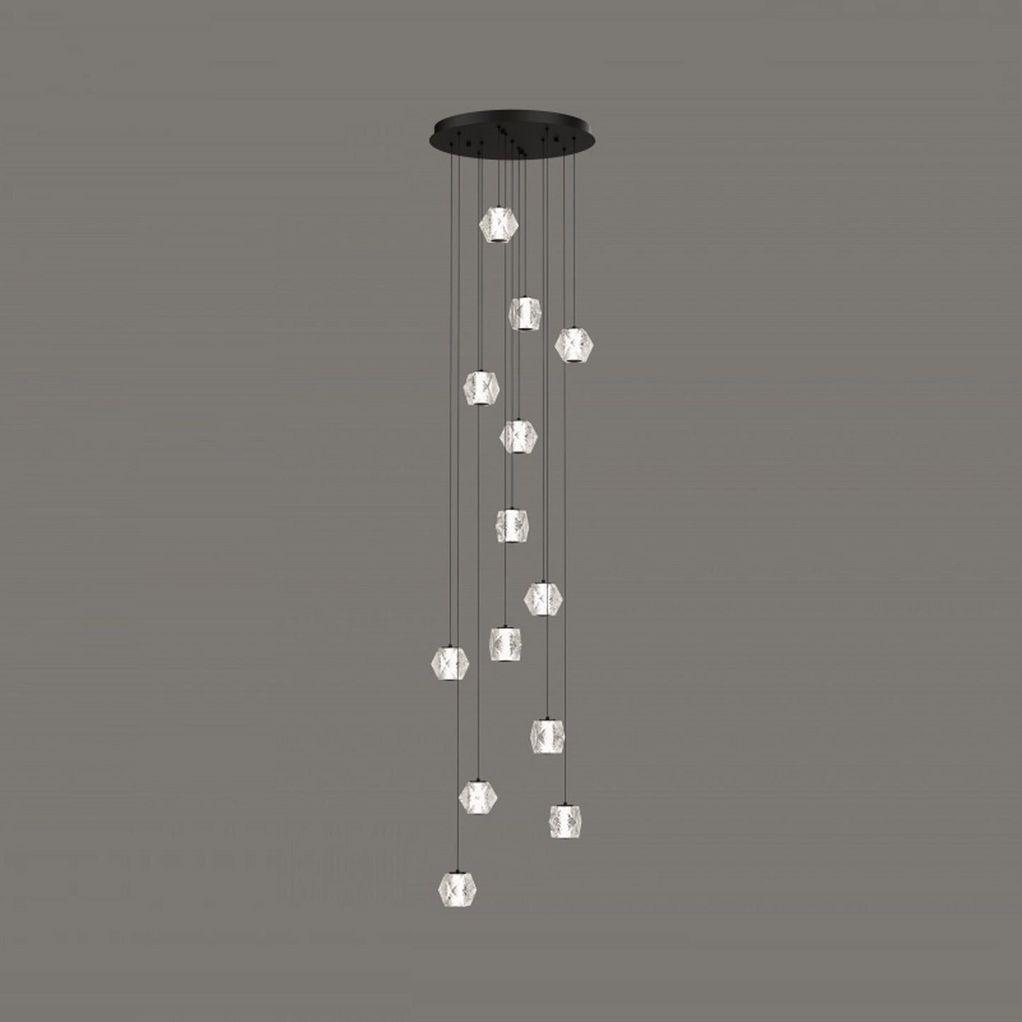 Beluga Multi Light Pendant Light in Detail.