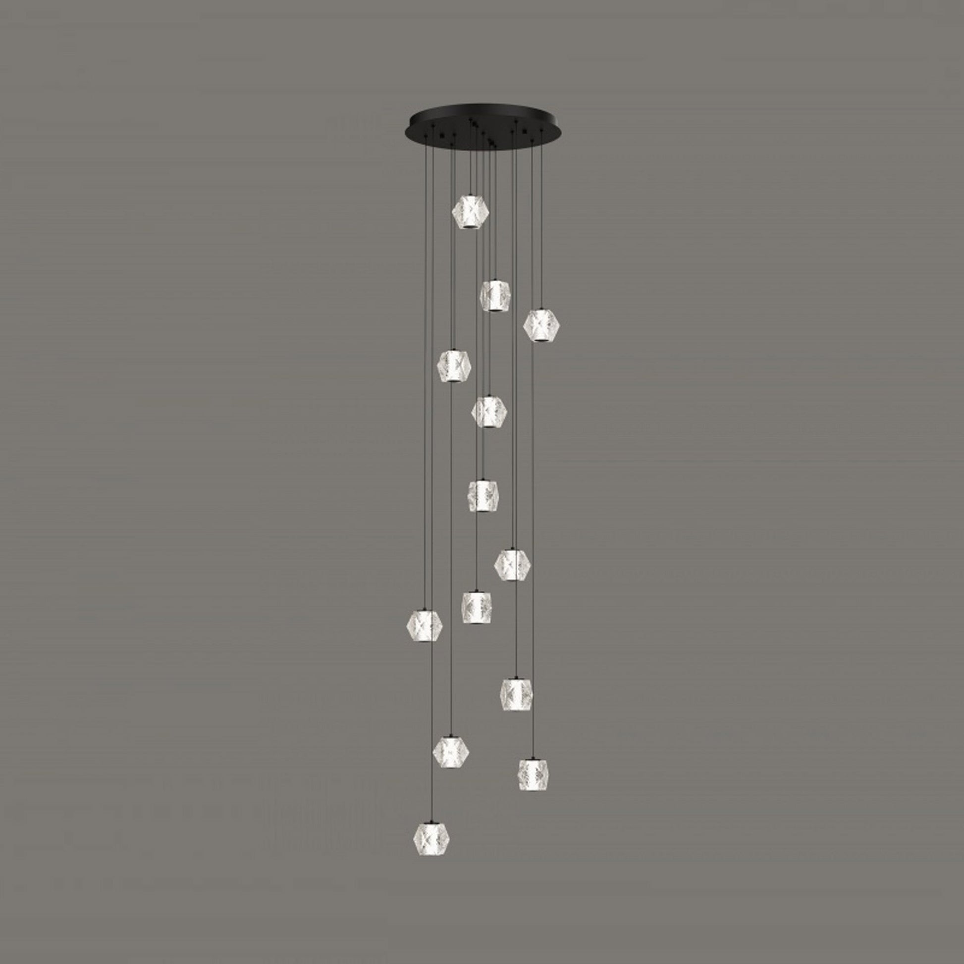 Beluga Multi Light Pendant Light in Detail.