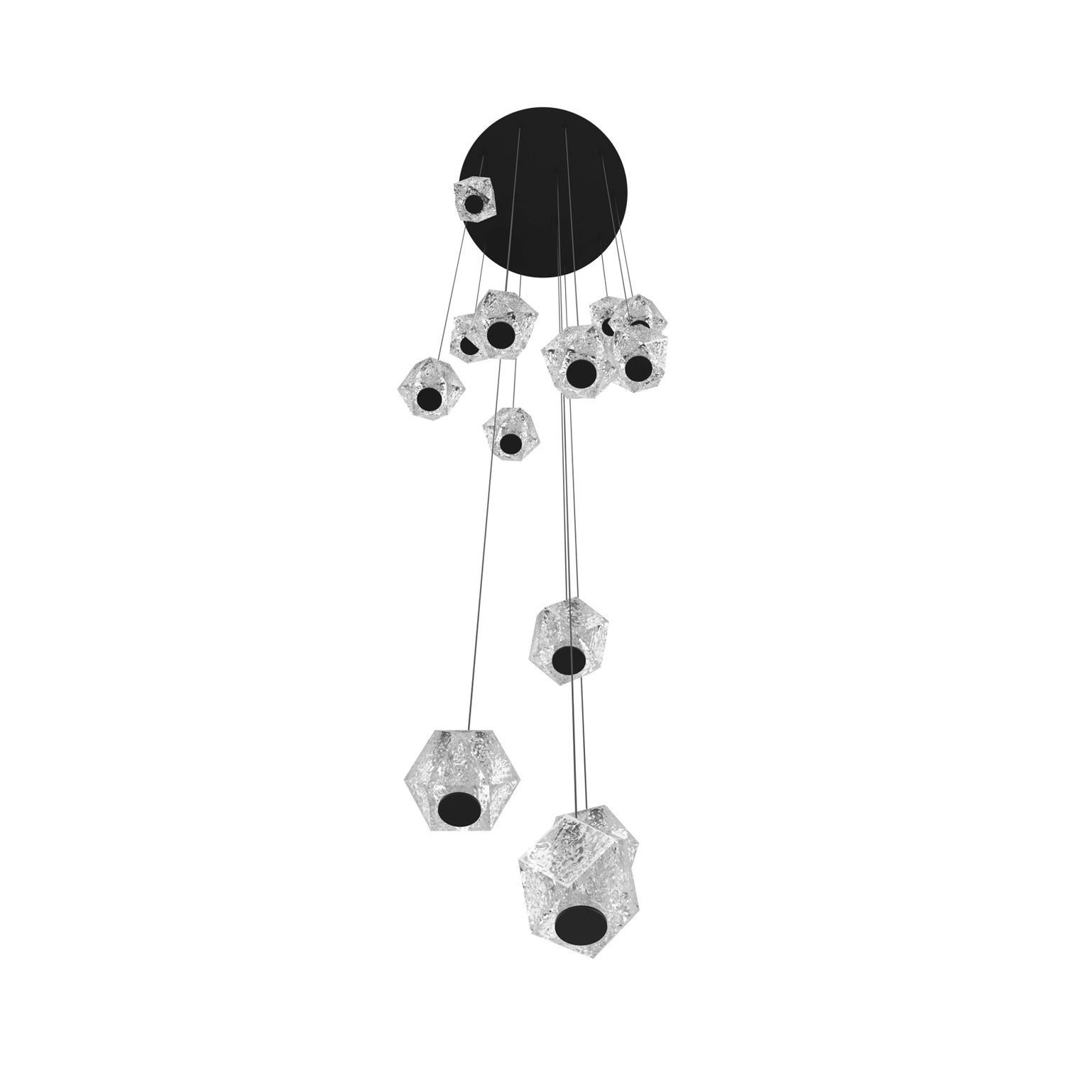 Beluga Multi Light Pendant Light in Detail.
