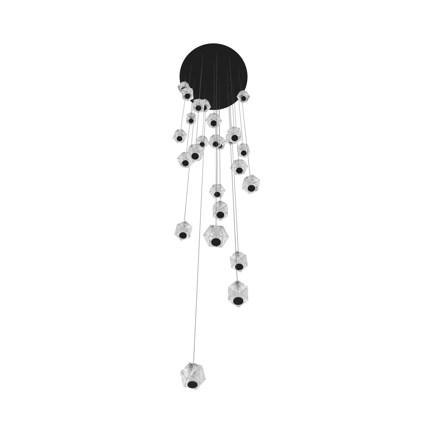 Beluga Multi Light Pendant Light in Detail.
