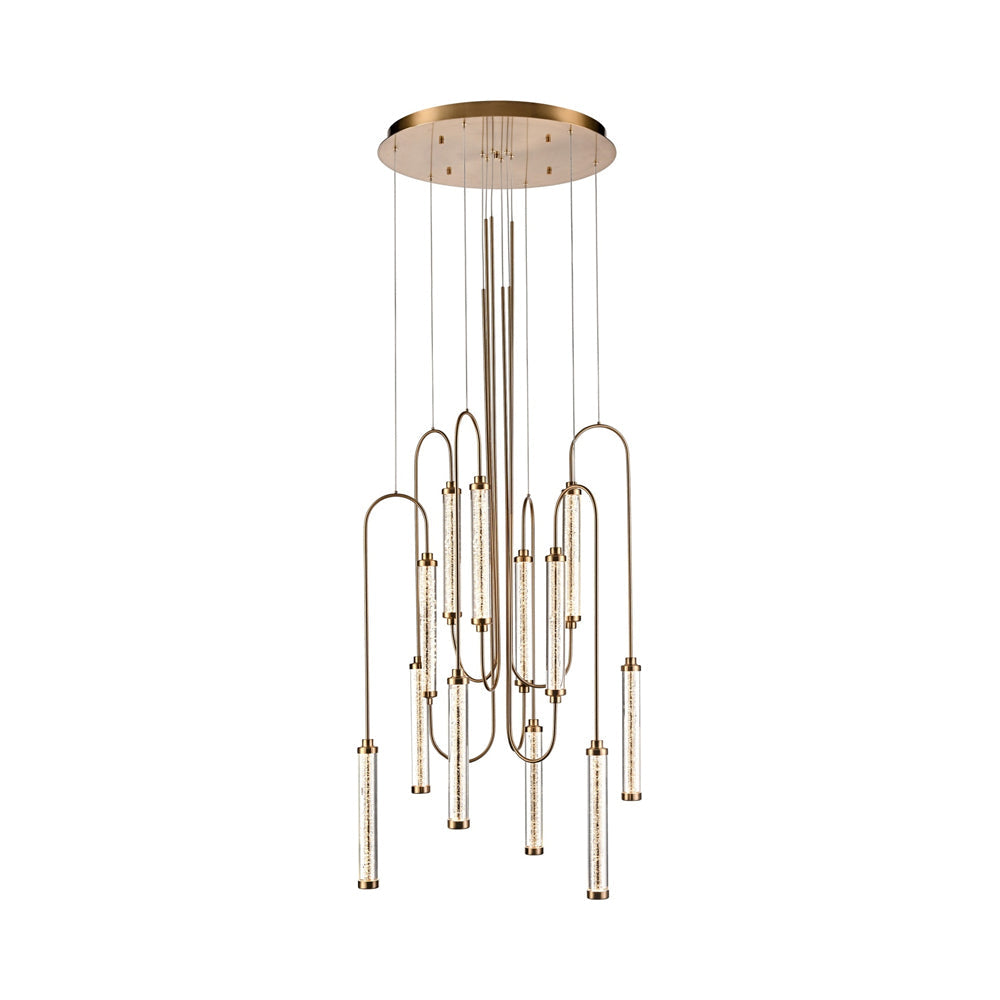 Belvedere LED Multi Light Pendant Light (12-Light).