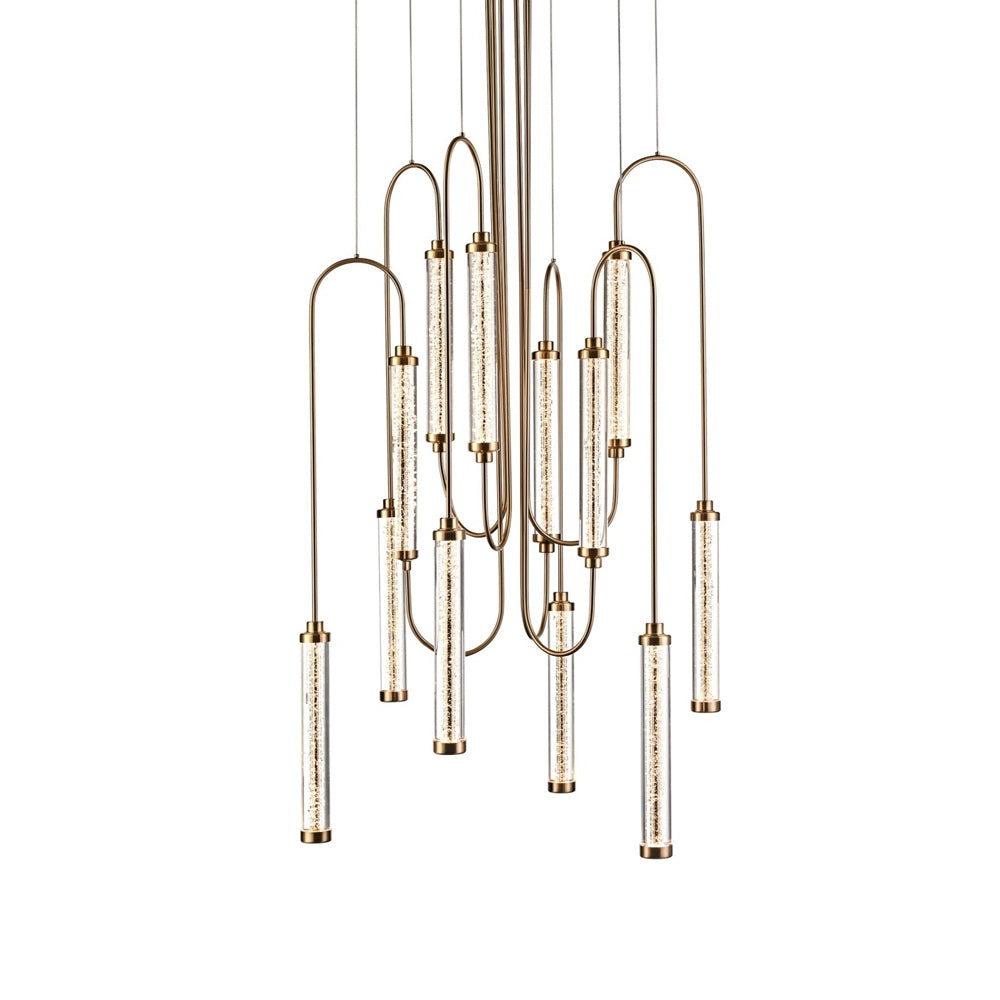 Belvedere LED Multi Light Pendant Light in Detail.