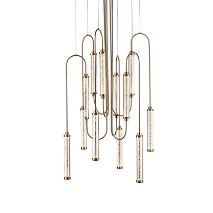 Belvedere LED Multi Light Pendant Light in Detail.