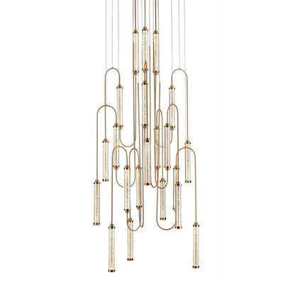 Belvedere LED Multi Light Pendant Light in Detail.