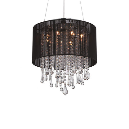 Beverly Dr. Chandelier in Black (16-Inch).