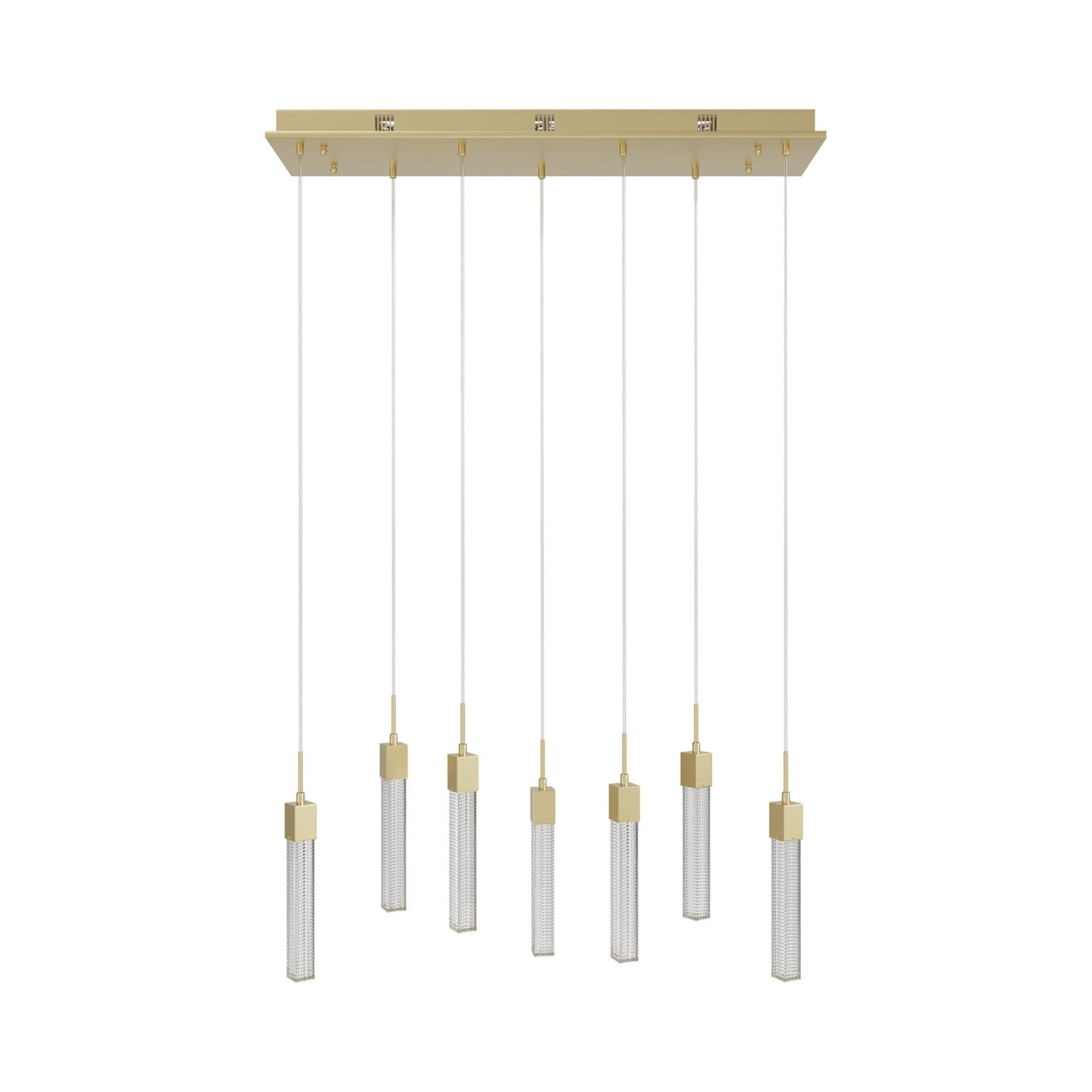 Boa Linear Pendant Light in Detail.