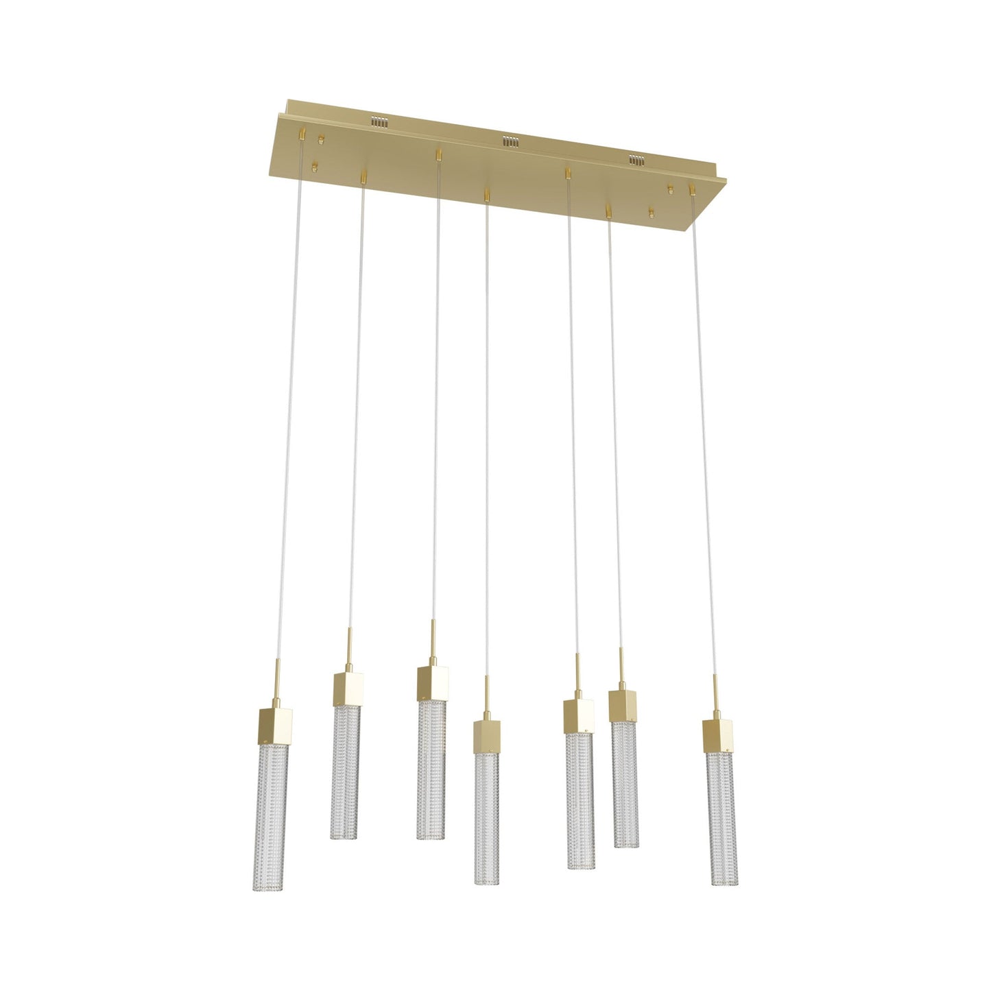 Boa Linear Pendant Light in Detail.