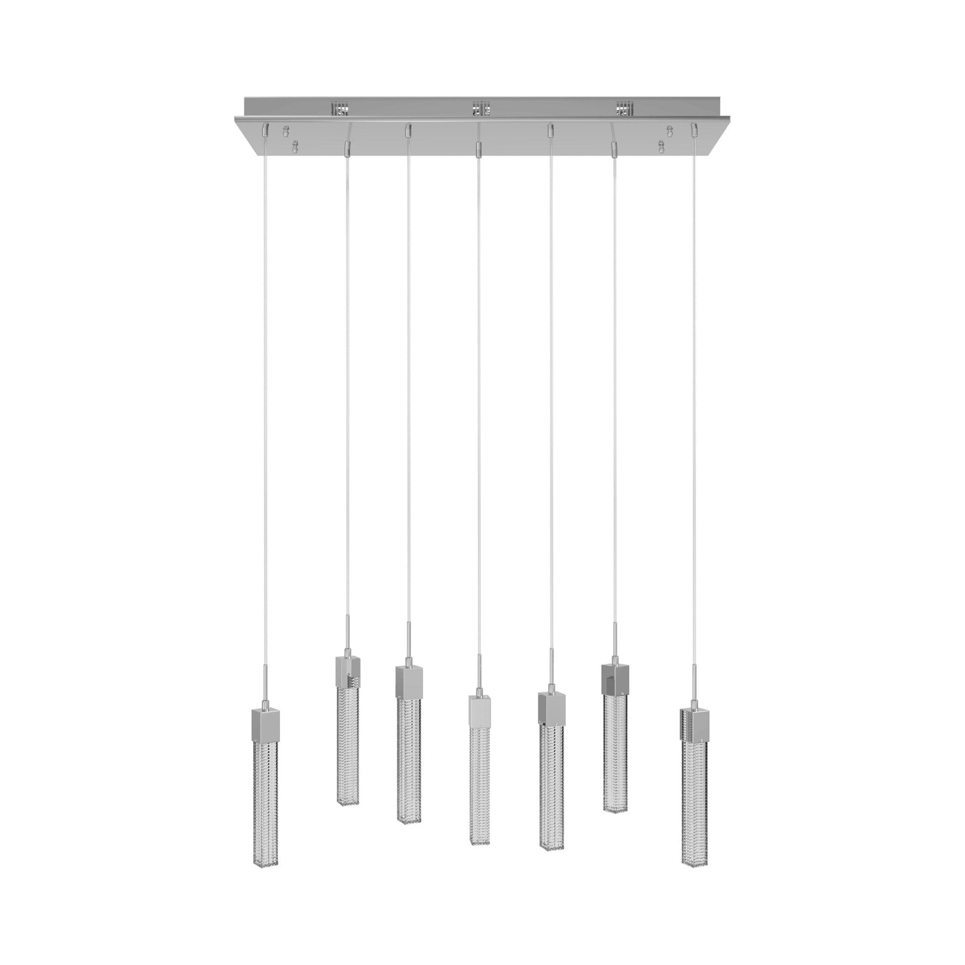 Boa Linear Pendant Light in Detail.