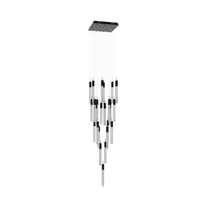 Boa Multi Light Pendant Light in Dark Bronze (25-Light).