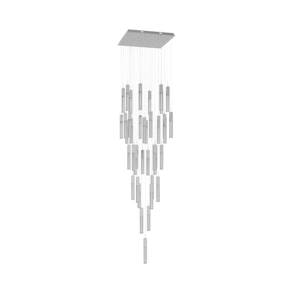 Boa Multi Light Pendant Light in Polished Chrome (41-Light).