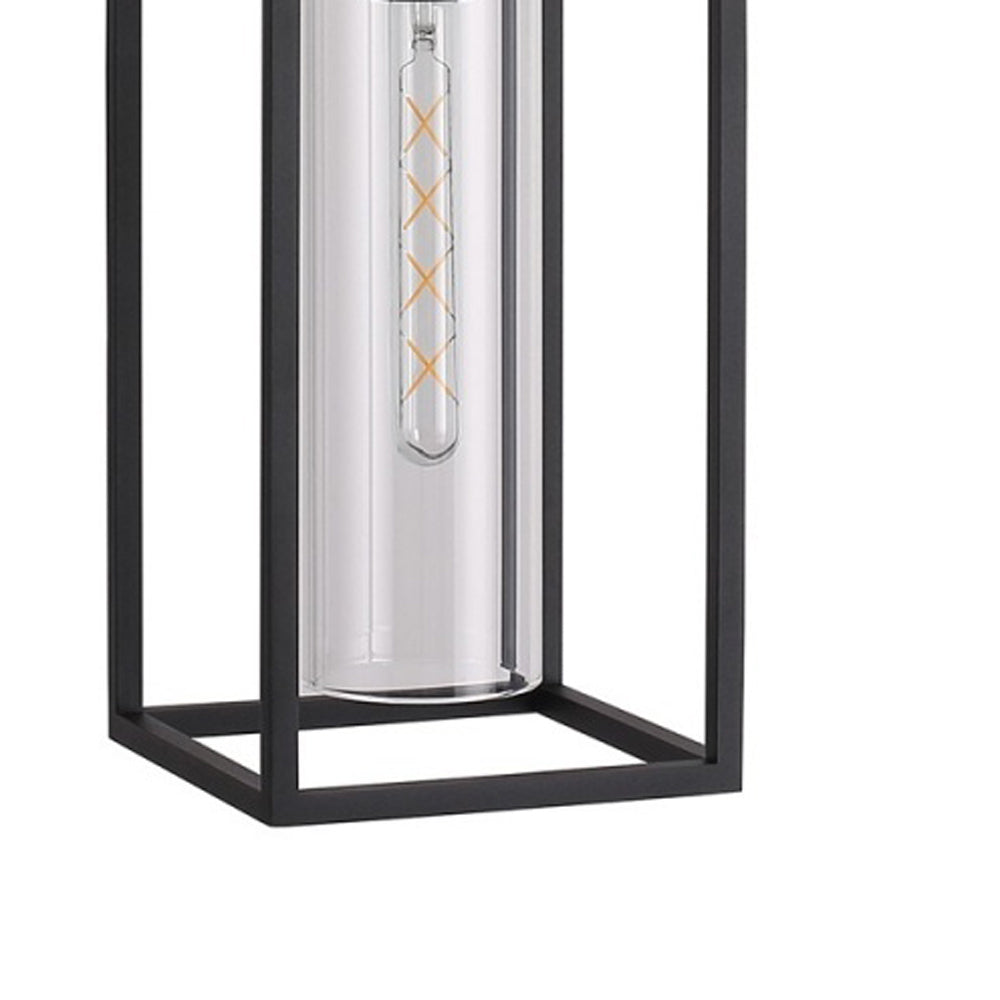Avenue Box Outdoor Pendant Light in Detail.