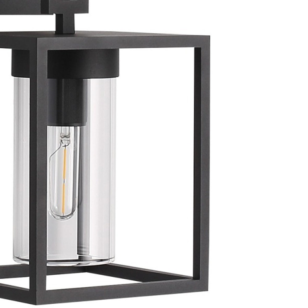 Avenue Box Outdoor Wall Light in Detail.