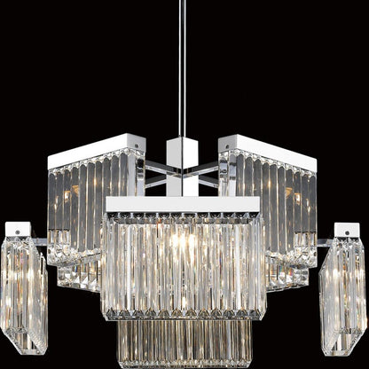 Broadway Chandelier in Detail.