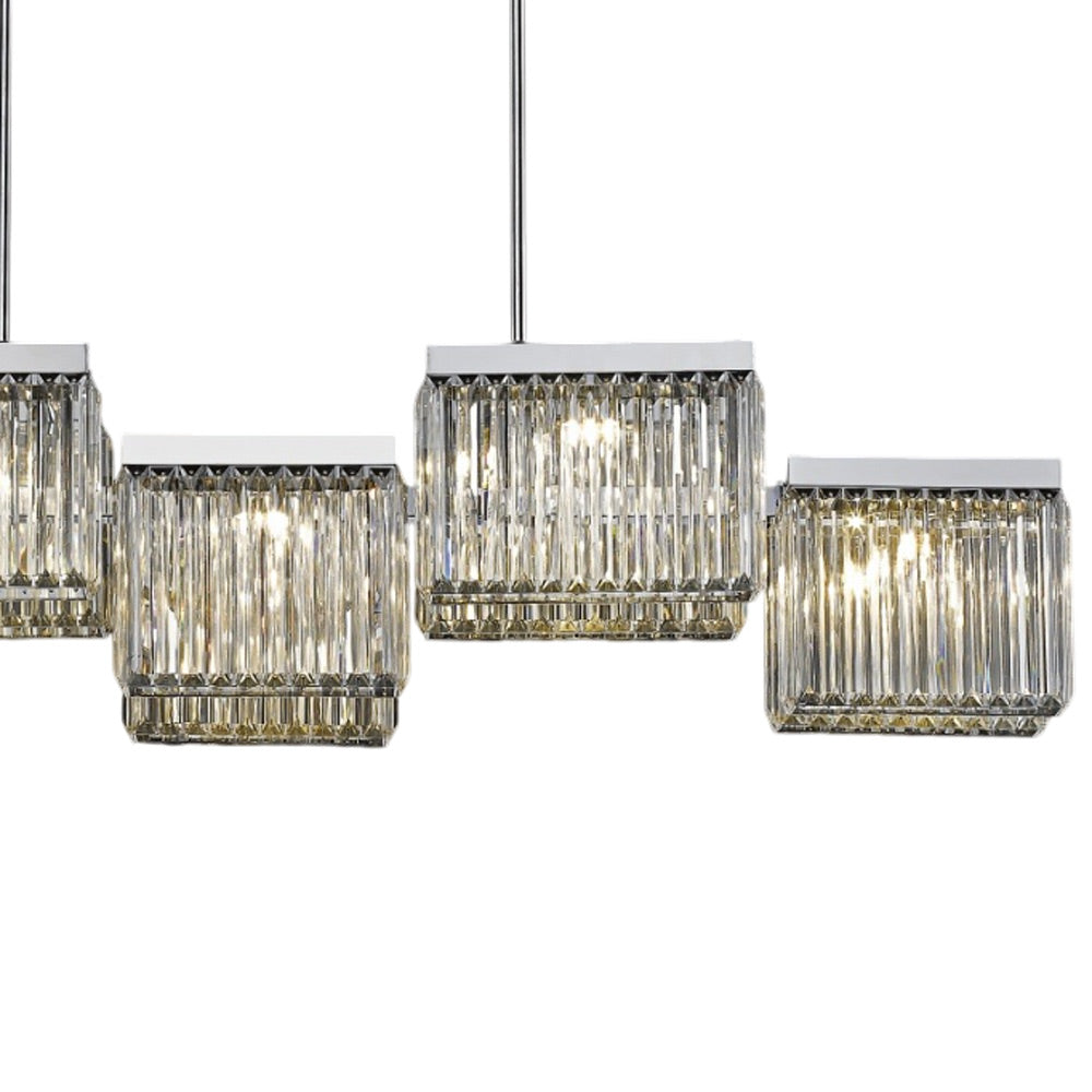 Broadway Linear Chandelier in Detail.